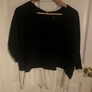 Style & Co layered-look sweater top